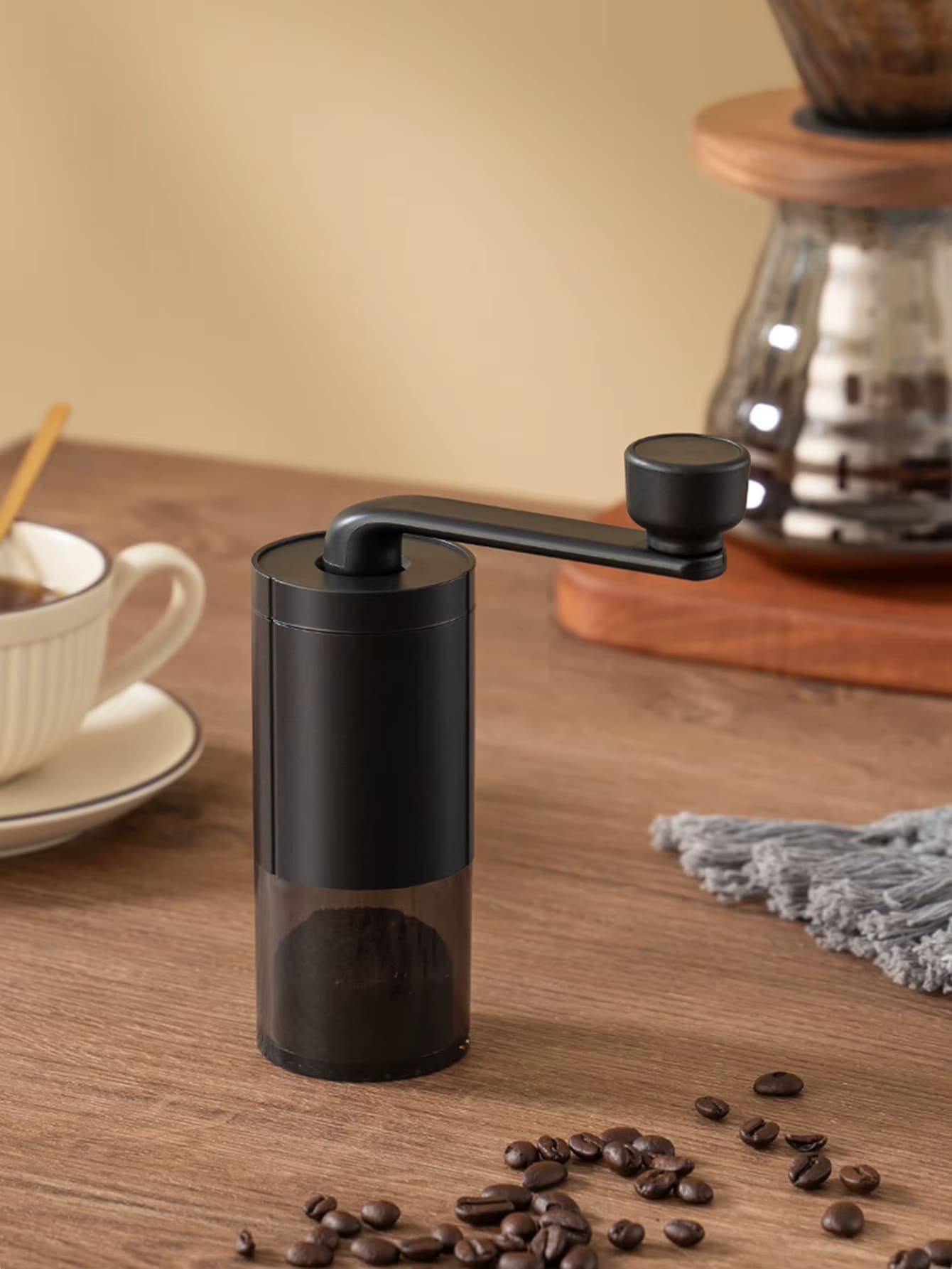 Double Hand Crank Coffee Grinder - Xpresso RED