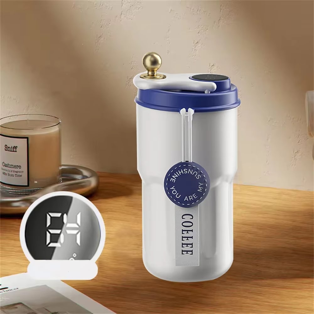 Stainless Steel Thermal Mug with LED - Xpresso RED
