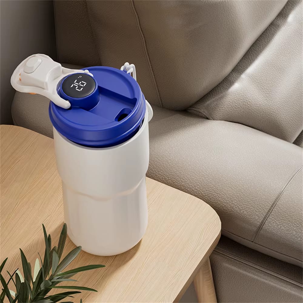 Stainless Steel Thermal Mug with LED - Xpresso RED