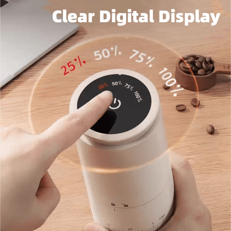 Rechargeable Coffee Grinder - Xpresso RED