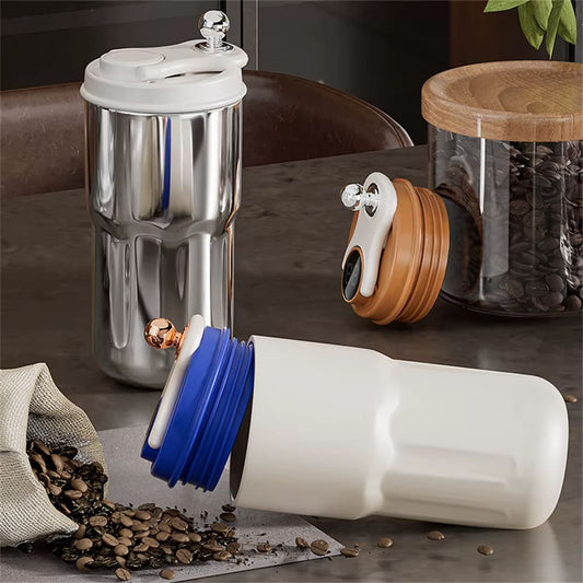Stainless Steel Thermal Mug with LED - Xpresso RED
